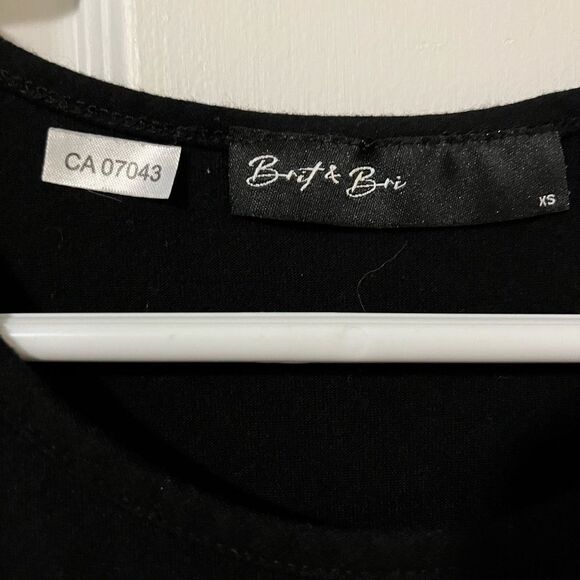 Black Brit and Bri mini dress XS - Picture 2 of 4